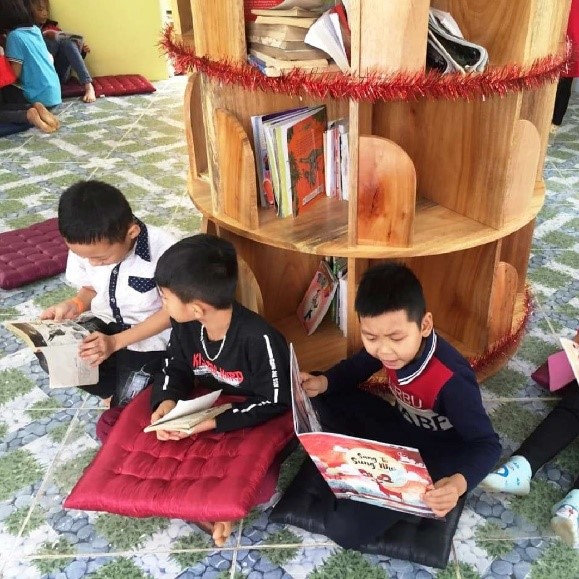 子どもたちが平等な教育を受けられるようにベトナムに小学校、図書館を建設2